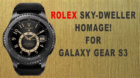 rolex sky dweller homage